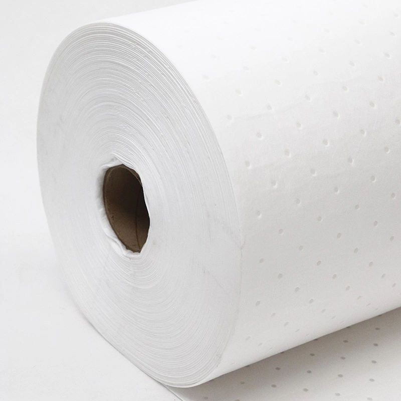 Universal Absorbent Roll Oil and Liquid Absorb Meltblown Nonwoven Clean Wipe