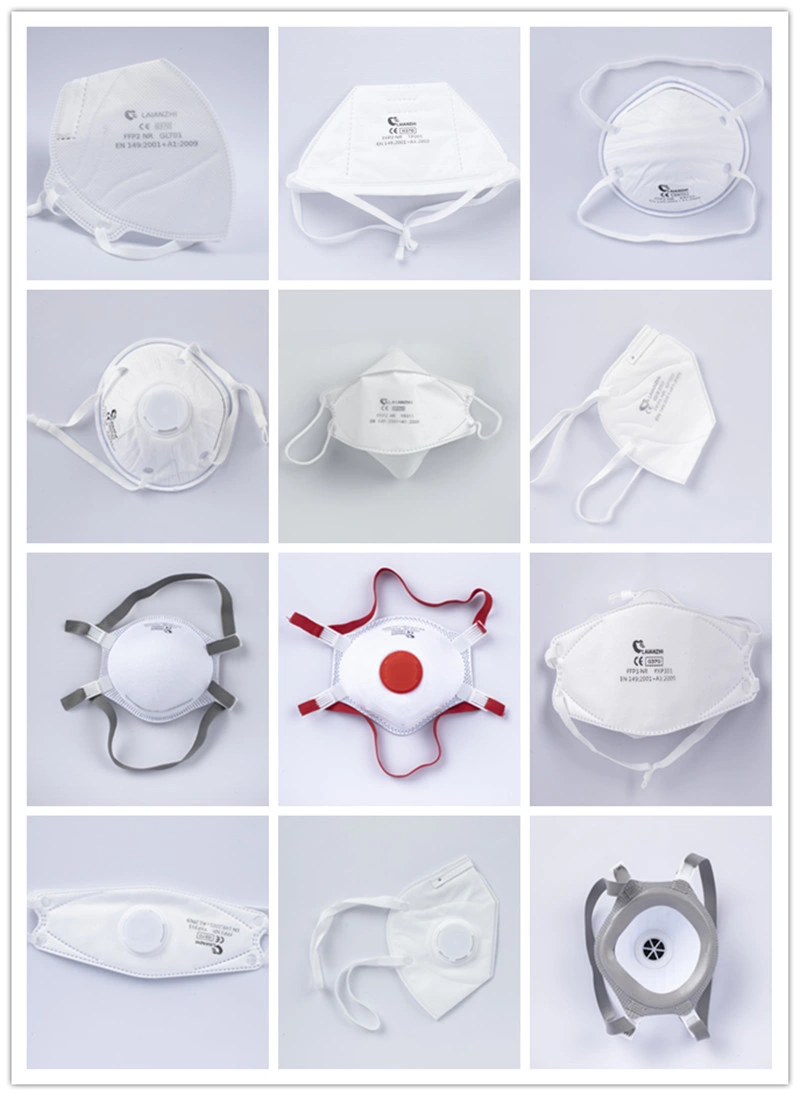 Wholesale Disposable FFP2 Mask Foldable Protective Masks