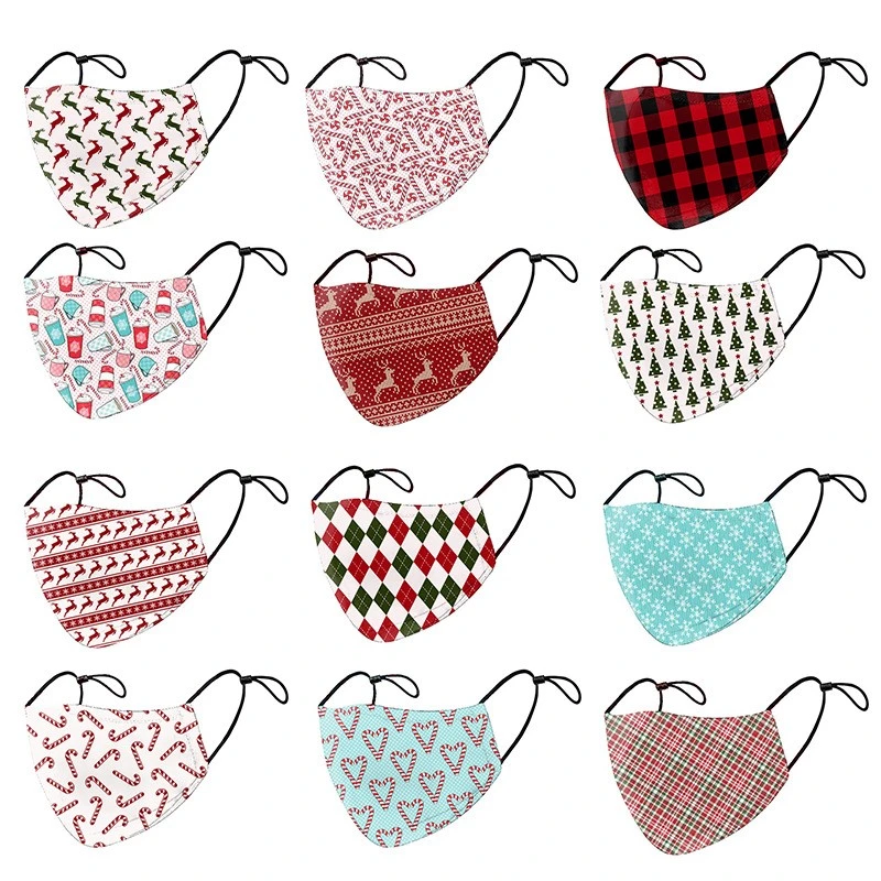 Reusable Washable Cotton Cloth Fashion Face Mask with Logo