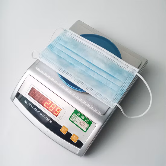 CE 수술용 마스크 En14683 유형 의료용 Iir 마스카라 Masc 3ply 절연 일회용 얼굴 마스크 수술용 플랫 페이스 마스크